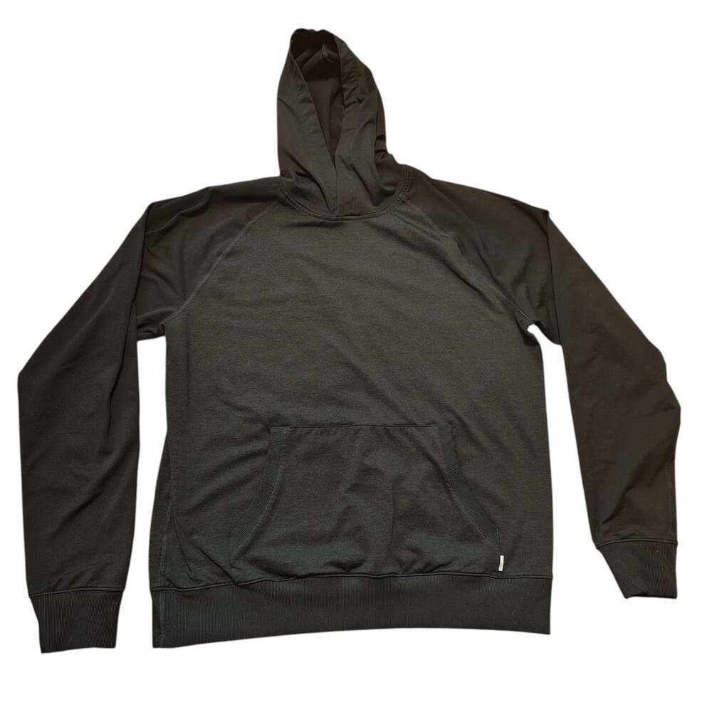 Vuori Men's Black Performance Hoodie Sweatshirt Size M Medium Stretch